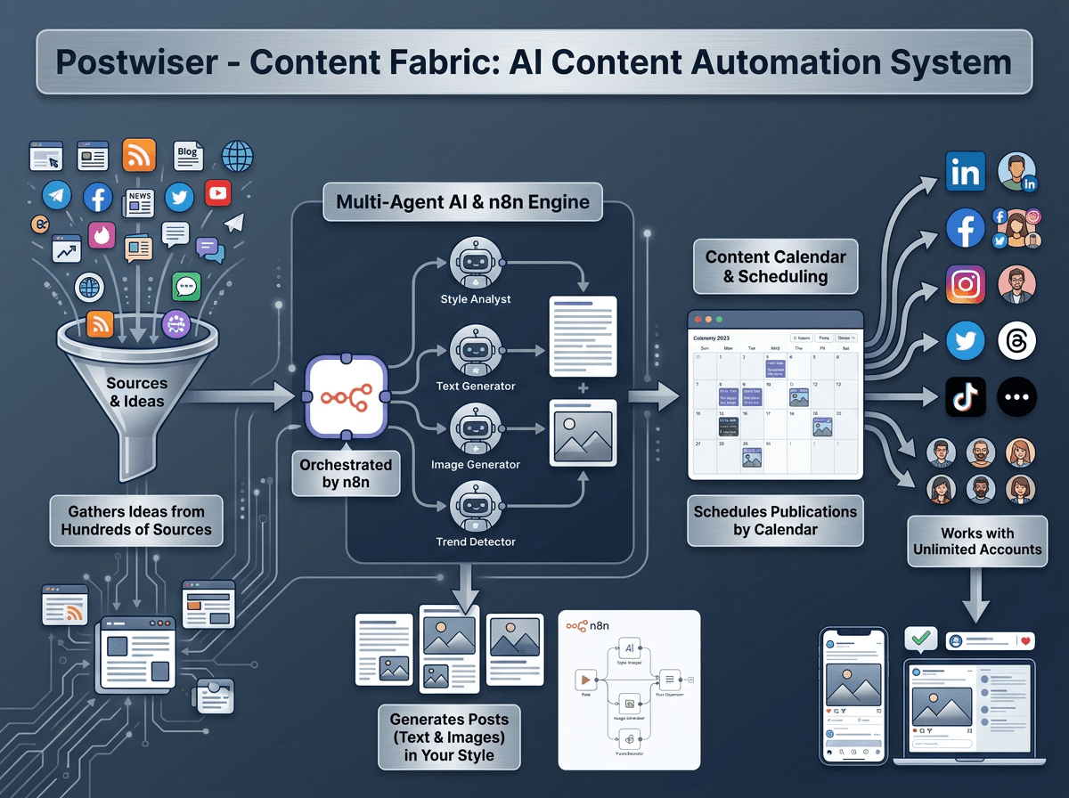 Postwiser - Content Fabric